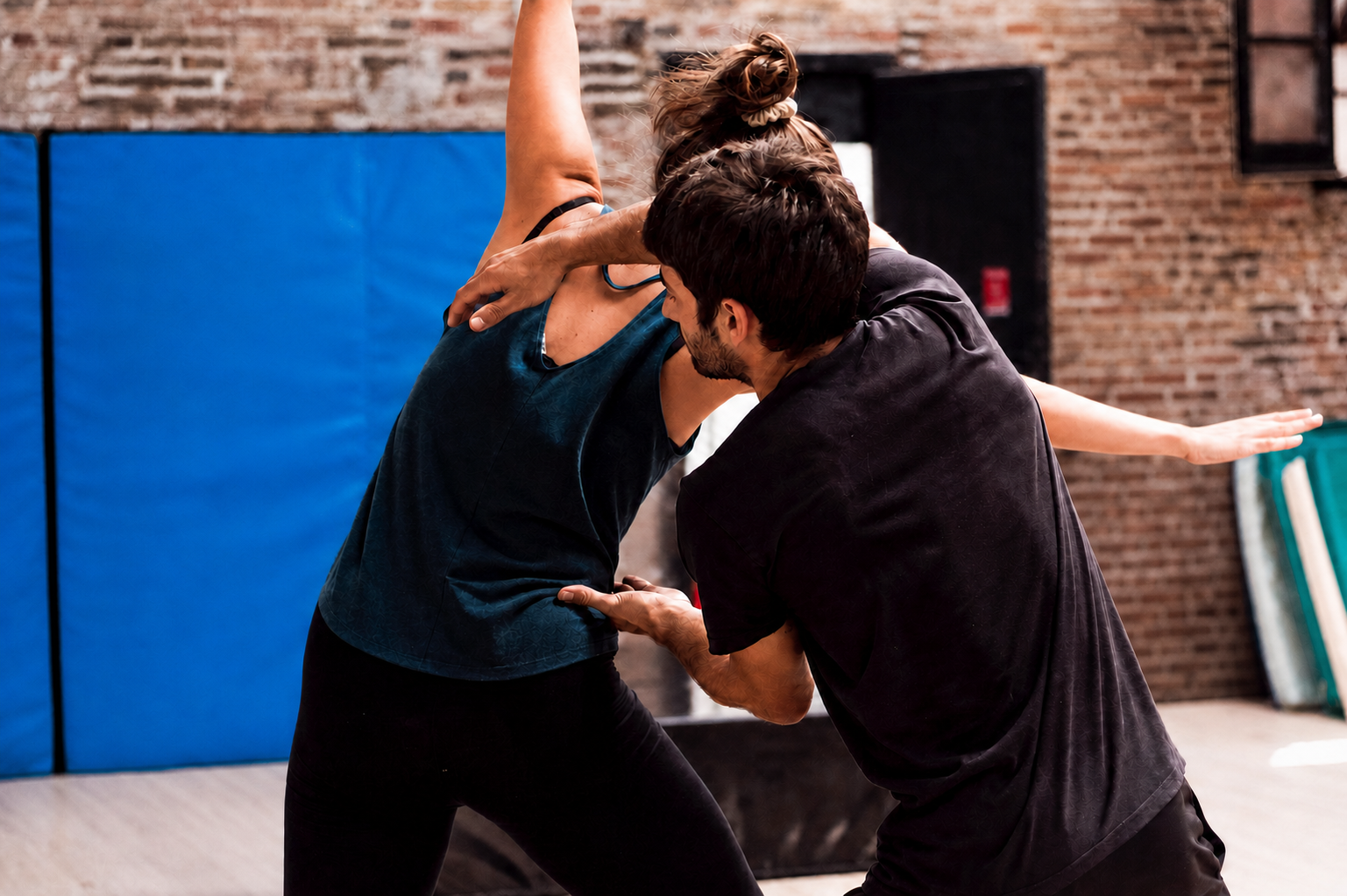 Clase de Acrodanza en La Volta